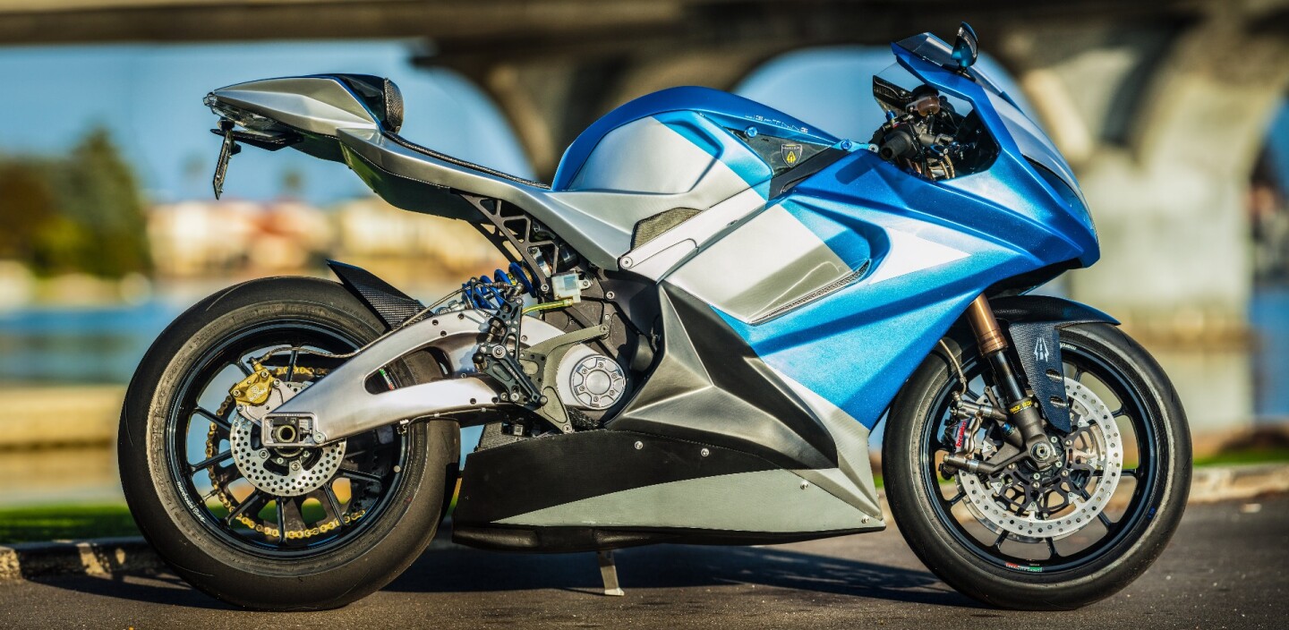 Lightning Motorcycles' fastest current production bike; the LS-2