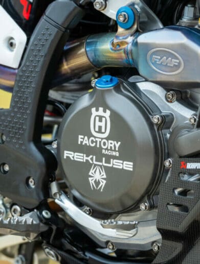 A view of a husky clutch transmission, courtesy of Rekluse