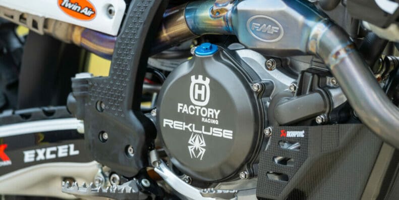 A view of a husky clutch transmission, courtesy of Rekluse