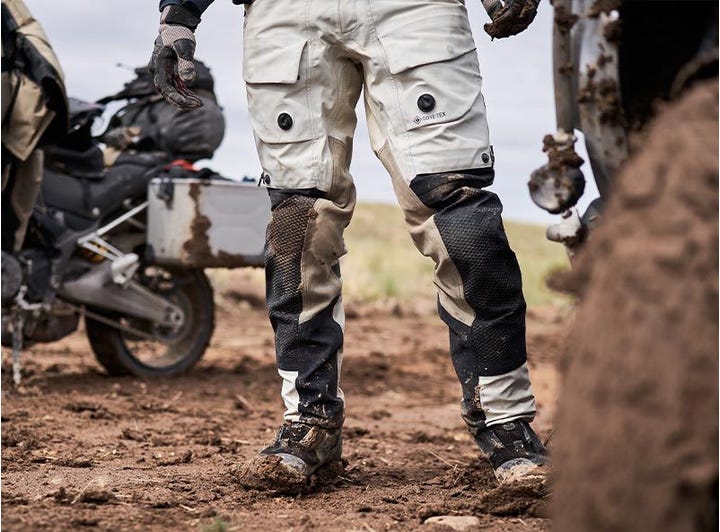 Traveler Pants Properf - Perforated Motorcycle Leather Riding Pants with CE  Approved F.A.S. Armor