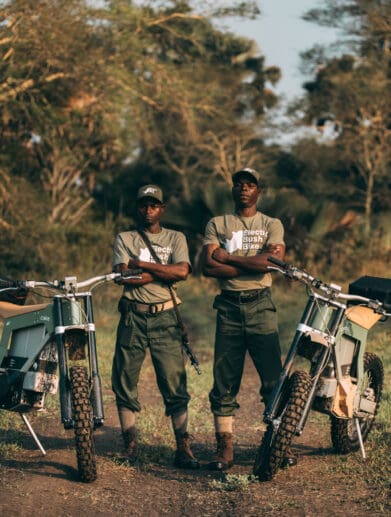 The Ösa flex AP and the Ösa+ AP, two new bikes that will be aiding conservation efforts in Southern Africa, with a portion of the brand's proceeds going to the Southern African Wildlife College