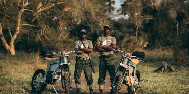 The Ösa flex AP and the Ösa+ AP, two new bikes that will be aiding conservation efforts in Southern Africa, with a portion of the brand's proceeds going to the Southern African Wildlife College