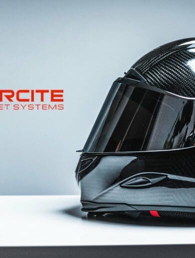A view of the MK1 Smart Helmet from Forcite - an Aussie-based startup that has managed to secure over $6 million in funding at the close of this Series A investment campaign.