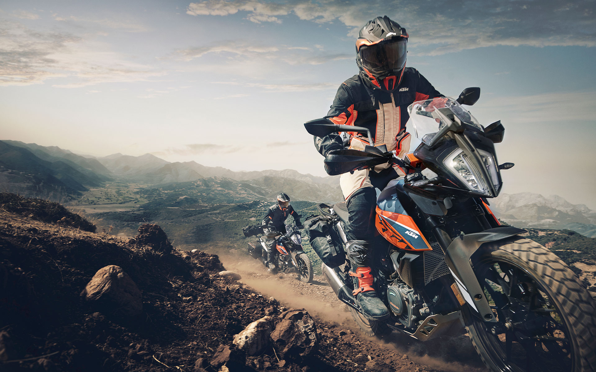 A view fo KTM bikes available for their 2022 street demo