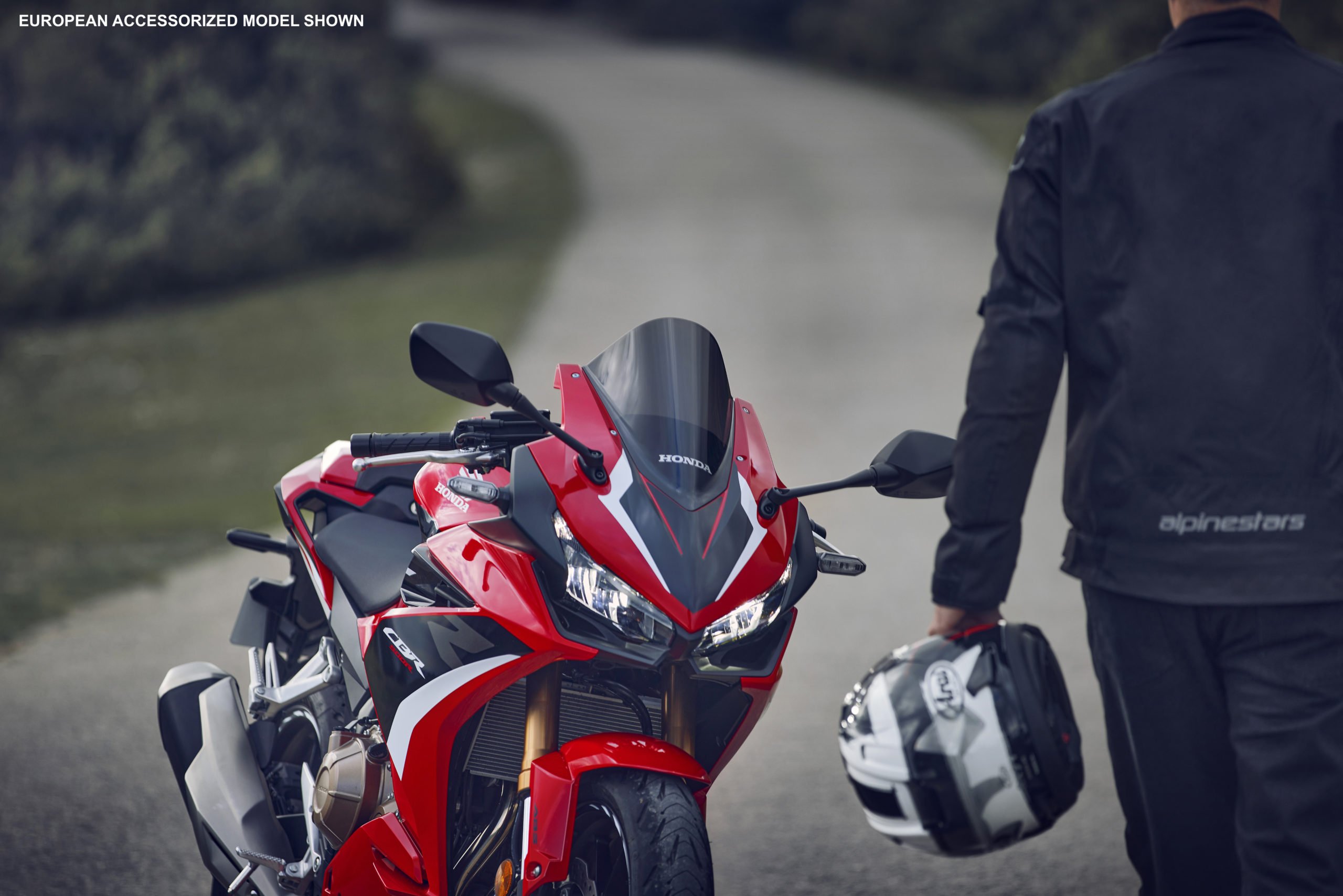 A view of the three new motorcycles that will be coming to America from Honda this year (or sometime soon)