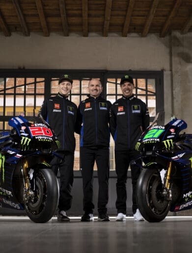 A view of the Monster Energy Yamaha team that is gunning for MotoGP 2022 season
