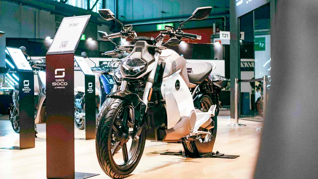 A view of SUPERSOCO's machines which were present at this year's EICMA, despite the fact that the brand didn't attend this year