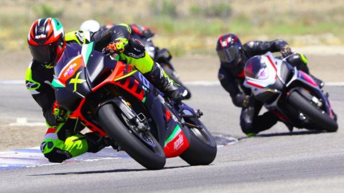 A view of the Aprilia Racer Days that will be happening between May and October of this year, with scads of chances to rub shoulders with racing icons, as well as try out the latest from Dainese, AGV, Pirelli and Aprilia's sport bike lineup.