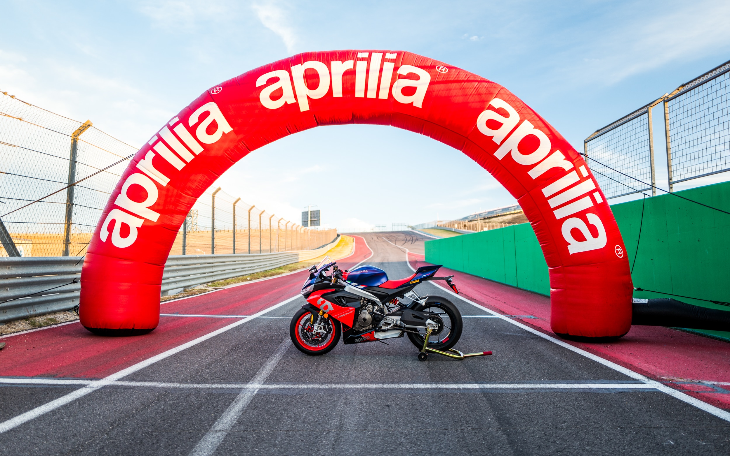 A view of the Aprilia Racer Days that will be happening between May and October of this year, with scads of chances to rub shoulders with racing icons, as well as try out the latest from Dainese, AGV, Pirelli and Aprilia's sport bike lineup.