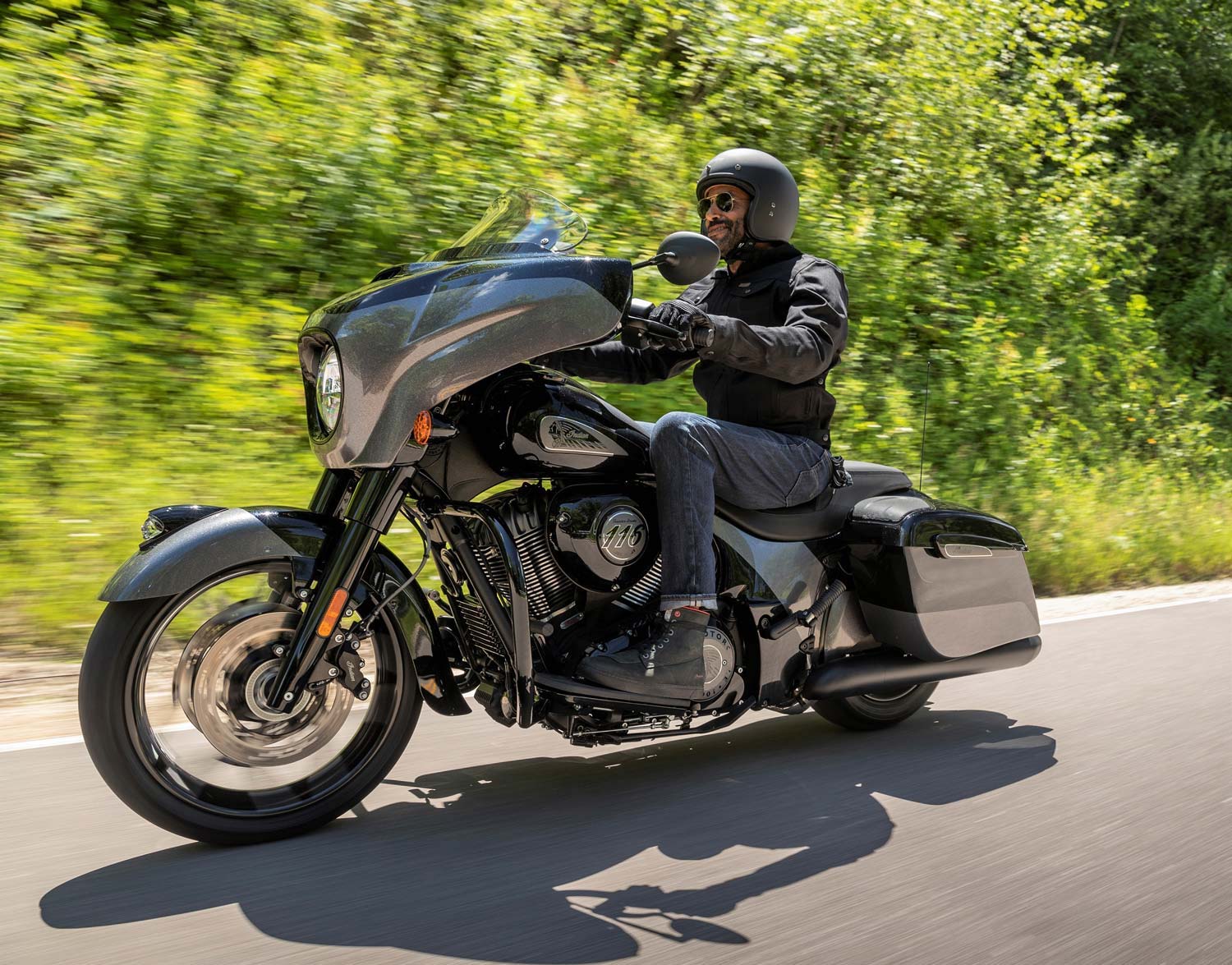 A view of the Indian Chieftain Elite that was released in a limited run of just 154 units back in spring of last year