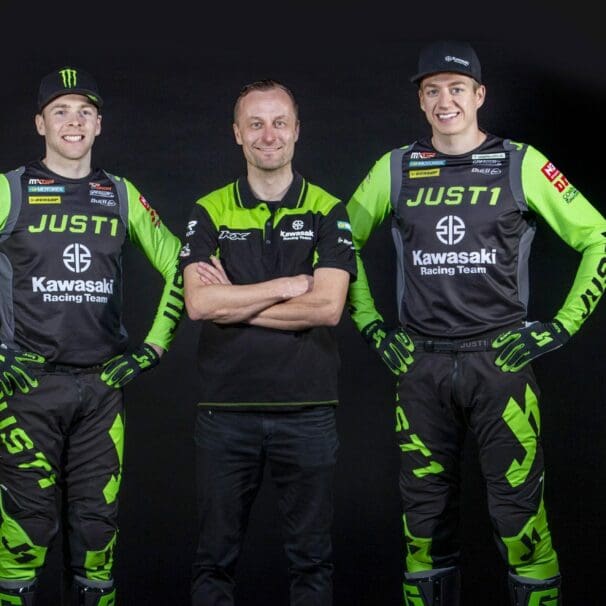 the MXGP team Kawasaki doe 2022