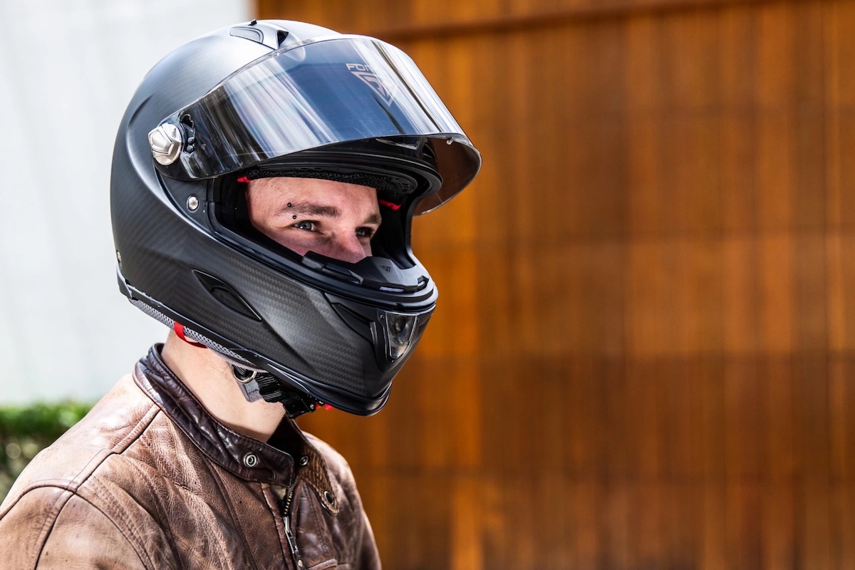 A view of the MK1 Smart Helmet from Forcite - an Aussie-based startup that has managed to secure over $6 million in funding at the close of this Series A investment campaign.