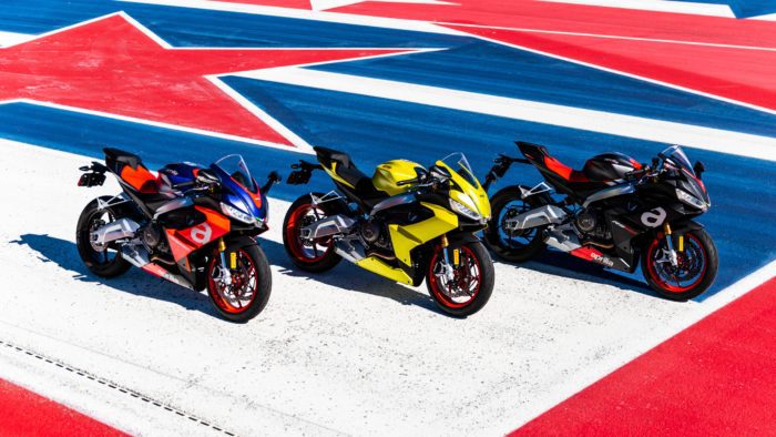 A view of the Aprilia Racer Days that will be happening between May and October of this year, with scads of chances to rub shoulders with racing icons, as well as try out the latest from Dainese, AGV, Pirelli and Aprilia's sport bike lineup.