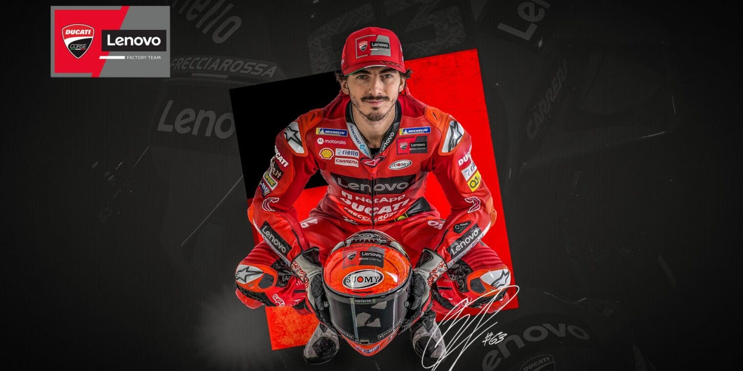 Ducati MotoGP Team Extends Pecco Bagnaia Contract By Two Years ...