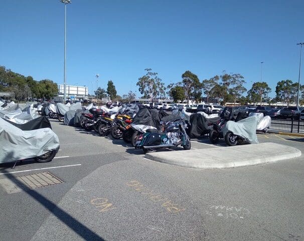 Perth airport parking