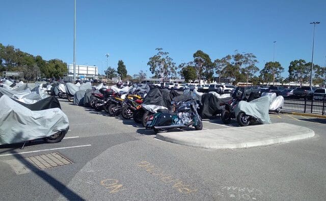 Perth airport parking