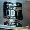 The certification stickers on the Ruroc Atlas 4.0