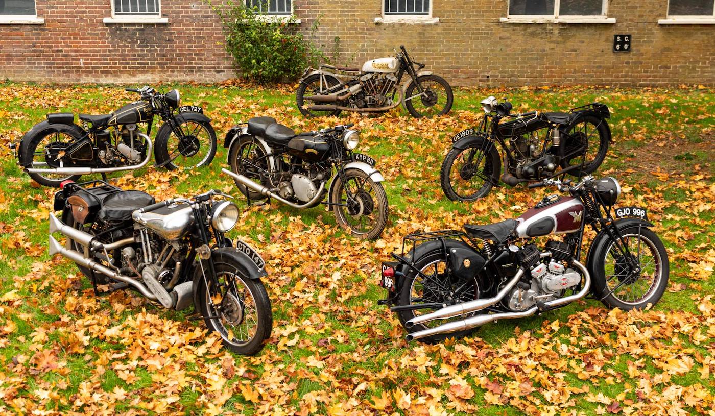 A view of the Brough Superior Superbikes that will be fronting the Bonhams Spring Stafford Sale in a handful of weeks