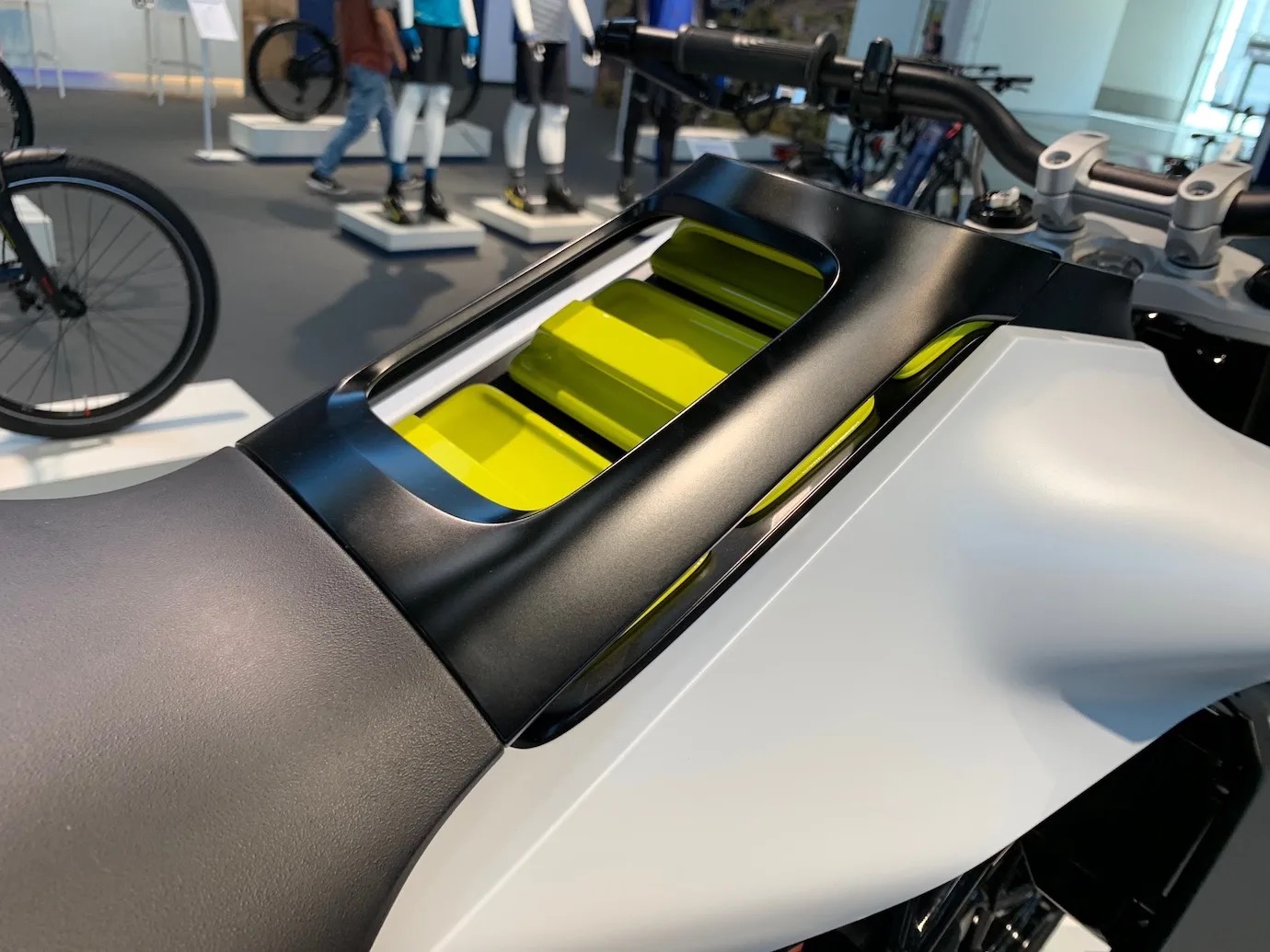 A view of the Husqvarna Electric E-Pilen Concept