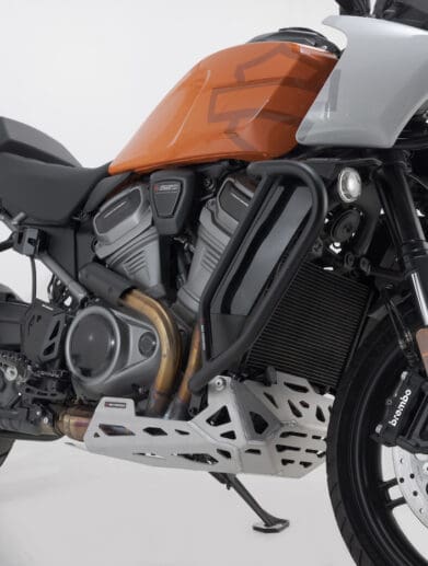 A view of the Pan America accessories currently made available with SWMotech, and will be ready to purchase this summer of 2022.