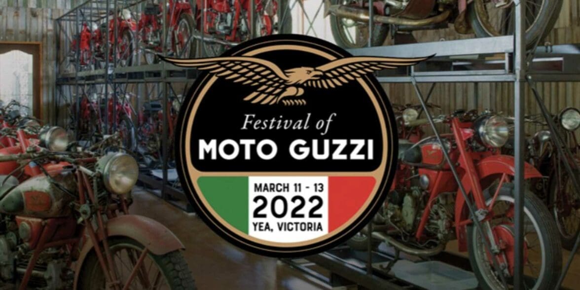 A view of the Moto Guzzi machines that will be on display in AU at the Festival of Moto Guzzi