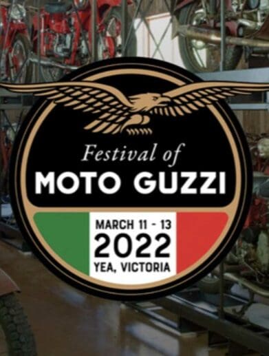 A view of the Moto Guzzi machines that will be on display in AU at the Festival of Moto Guzzi