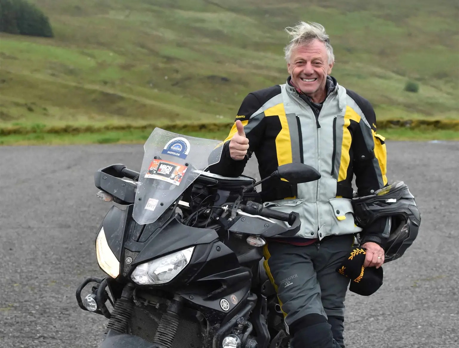 Nick Sanders, adventure motorcyclist, about to circumnavigate the world