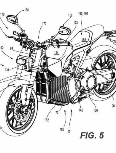 A view fo the new platform that was patented by Can Am's parent company, BRP