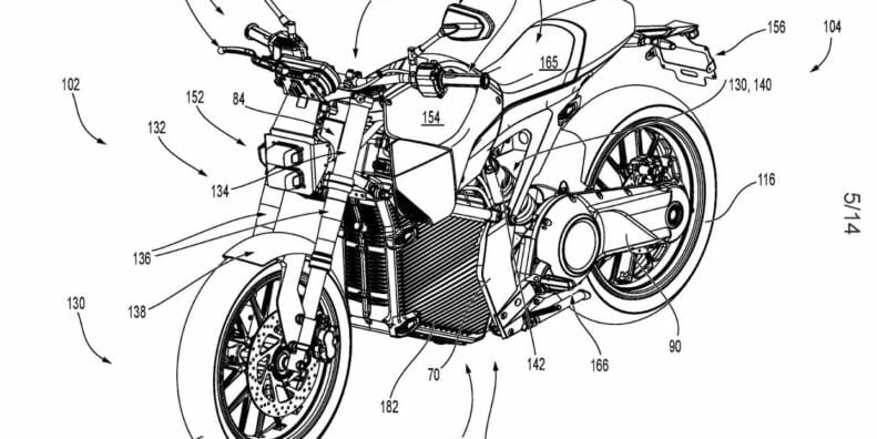 A view fo the new platform that was patented by Can Am's parent company, BRP