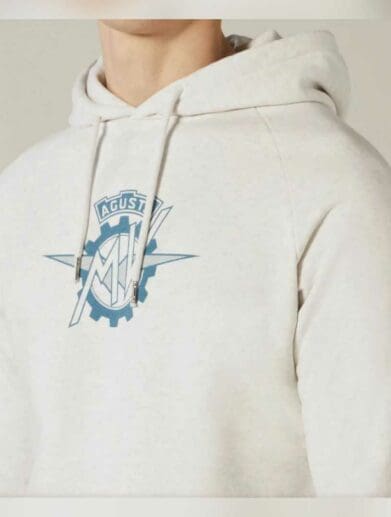 A view of the new MV Agusta Apparel Collection featuring Heritage Racing inspired offerings
