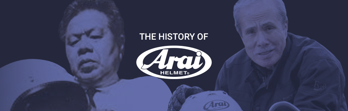 A view of Arai Helmet users, including the founder of the brand