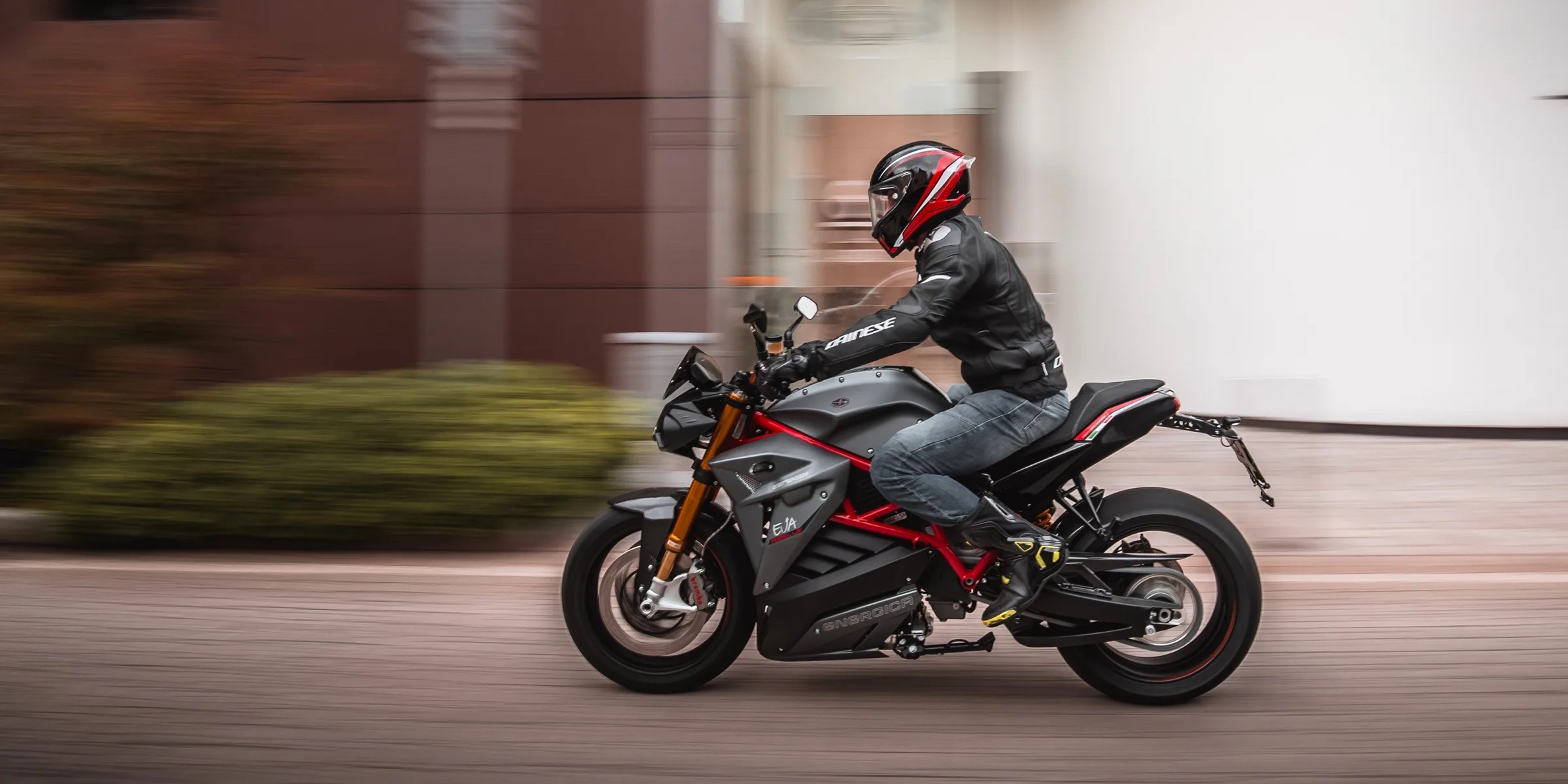 A view of Energica machines and Ducati's V21L prototype as the Energica Insider Initiative is shared with manufacturers and startup brands looking to make their way into the electric motorcycle space.