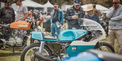 A view of the Quail motorcycle gathering