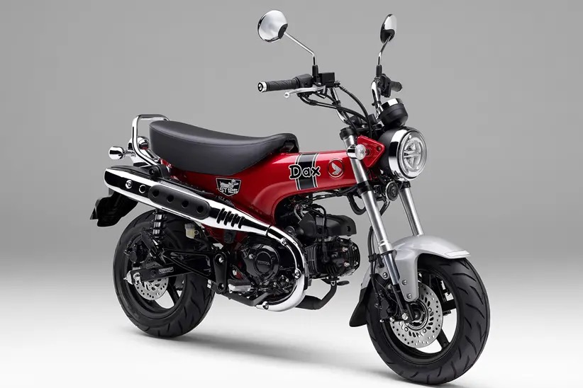 A view of the all-new Honda Dax!, which has just made an EU debut after a 41-year retirement