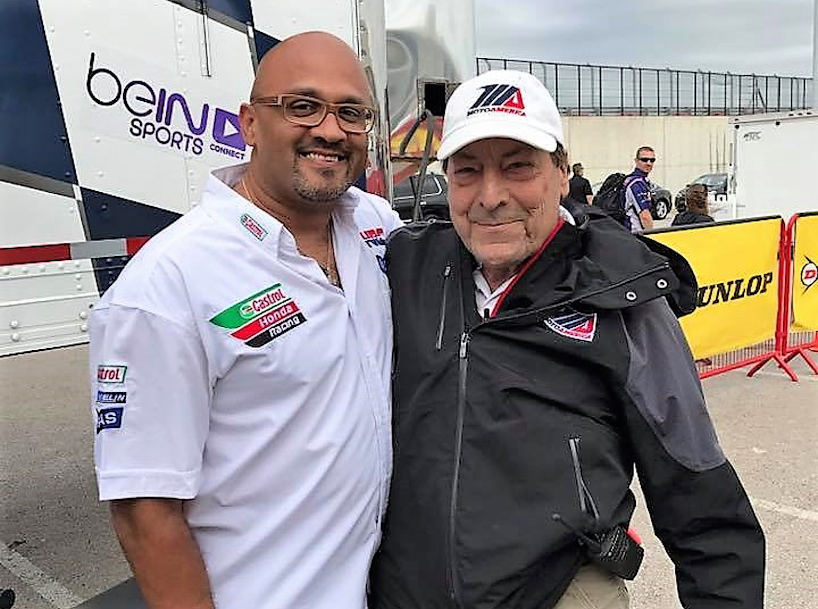 A view of MotoAmerica's late director, Dr. Raymond Rossi 