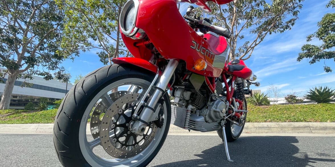 A beautiful Ducati MH900E up for auction on the Iconic Motorbike Auction