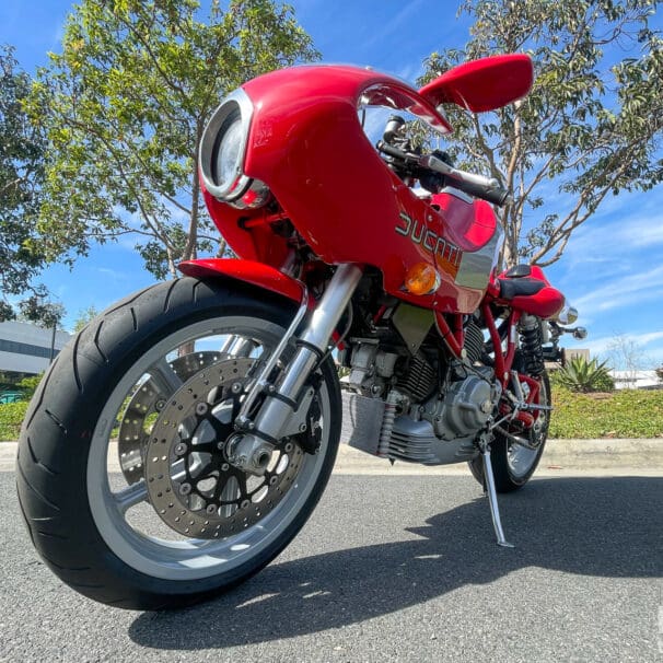 A beautiful Ducati MH900E up for auction on the Iconic Motorbike Auction