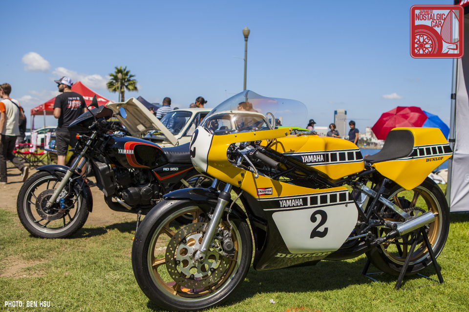 A view of the classic motorcycles that will be present at the Yamaha Racing Heritage Club that started a year ago at EICMA 2021