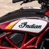 A view of the new 2022 Championship Edition FTR from Indian Motorcycles