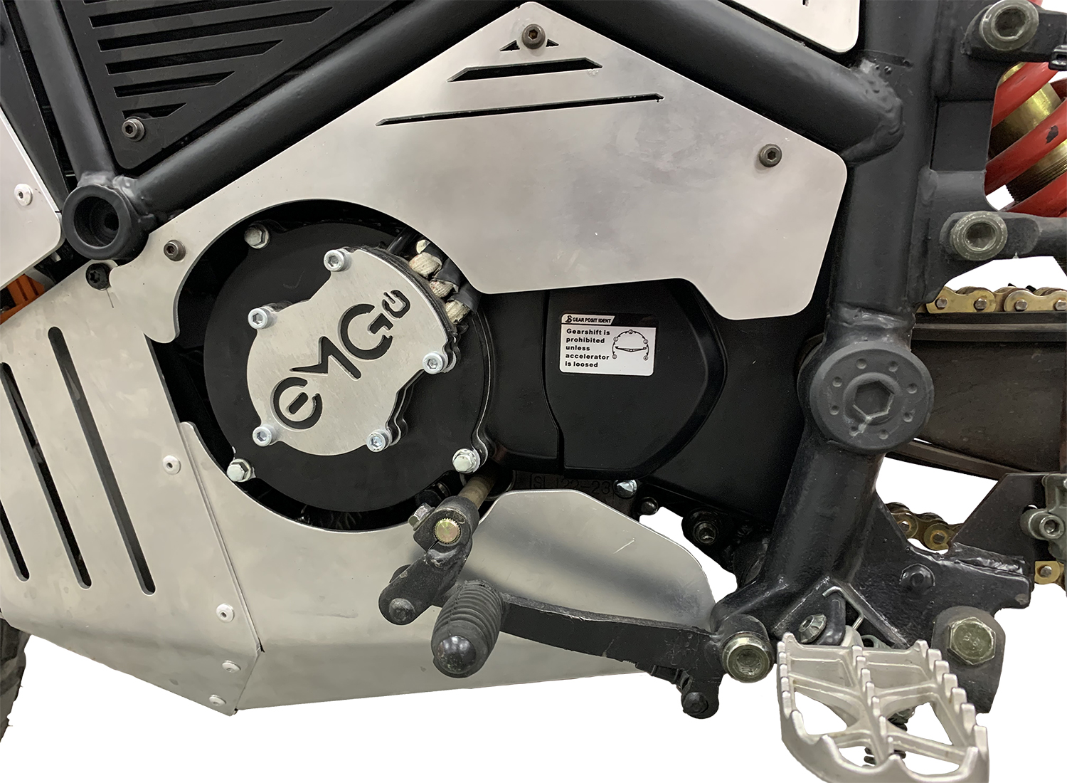 A view of the all-new ScrAmper electric motorcycle which will be available on Indiegogo by the next of next week