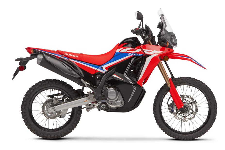 the 2022 Honda CRF300L Rally