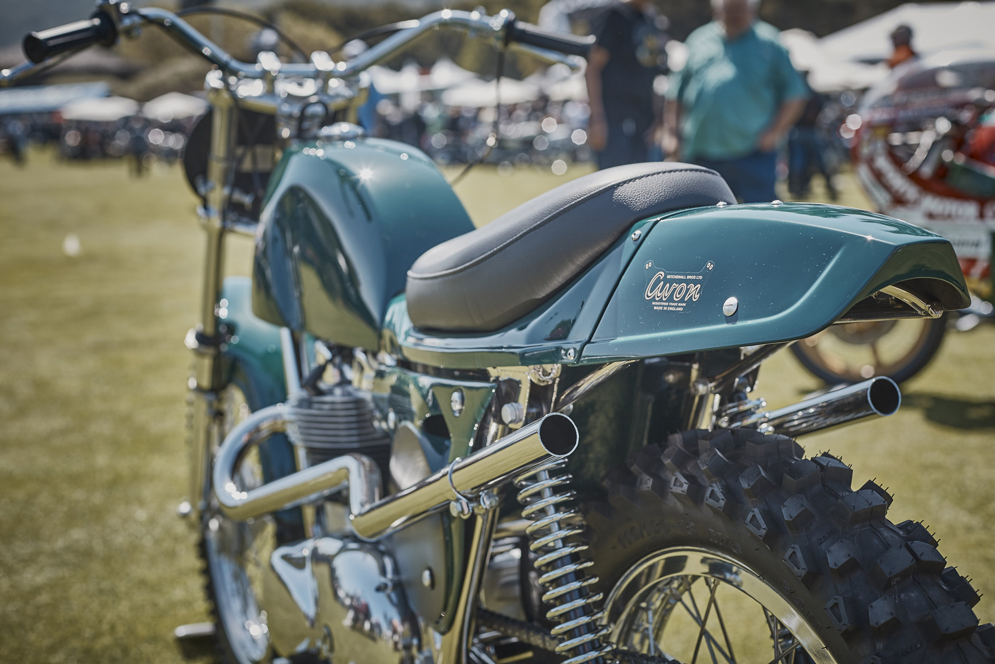 A view of the Quail motorcycle gathering