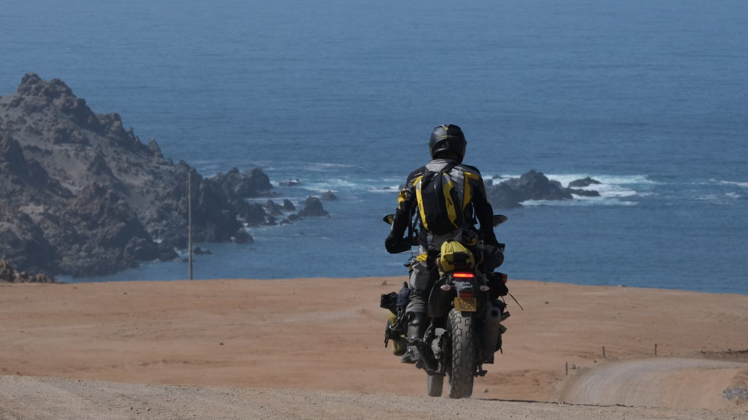 Nick Sanders, adventure motorcyclist, about to circumnavigate the world