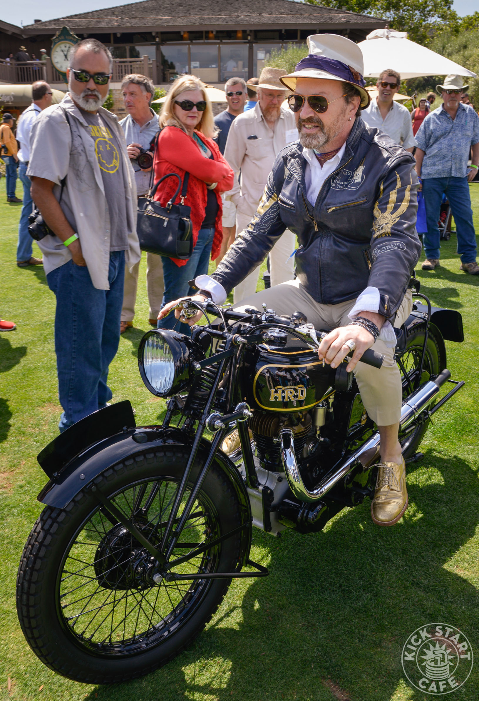 A view of the Quail motorcycle gathering