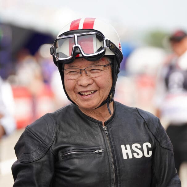 A view of Kimitsu Takahashi, racer for Honda and a brilliant legend in his own right. Takahashi passed away on March 16th of this year, survived by his brilliant legacy.