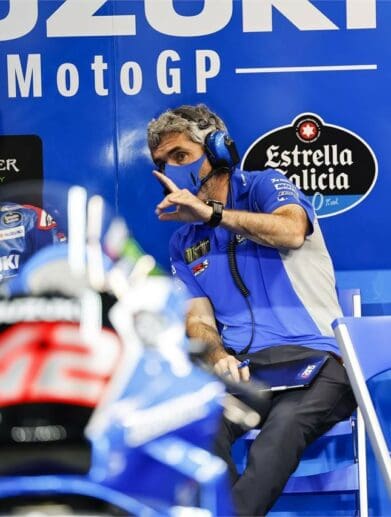 A view of Jorge Lorenzo, in relation to the advances that Suzuki has made for MotoGP