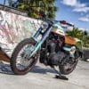 The all-new SOULBREAKER 47 - a rad street tracker-style scrambler with retro harley tones courtesy of Lord Drake Customs