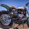 The all-new SOULBREAKER 47 - a rad street tracker-style scrambler with retro harley tones courtesy of Lord Drake Customs