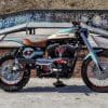 The all-new SOULBREAKER 47 - a rad street tracker-style scrambler with retro harley tones courtesy of Lord Drake Customs