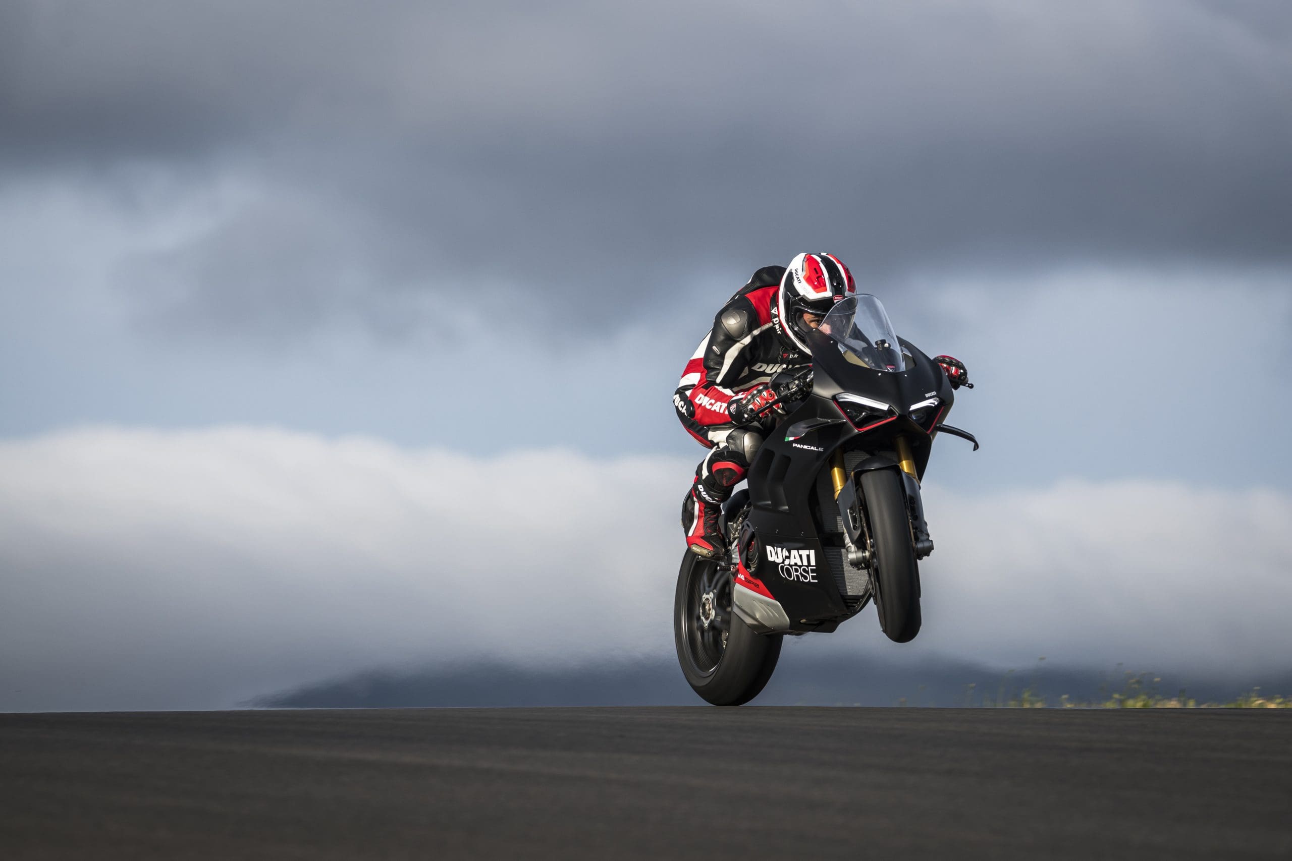 A view of the bike revealed as a part of the ninth episode of the Ducati World Premiere series - the Panigale V4 SP2